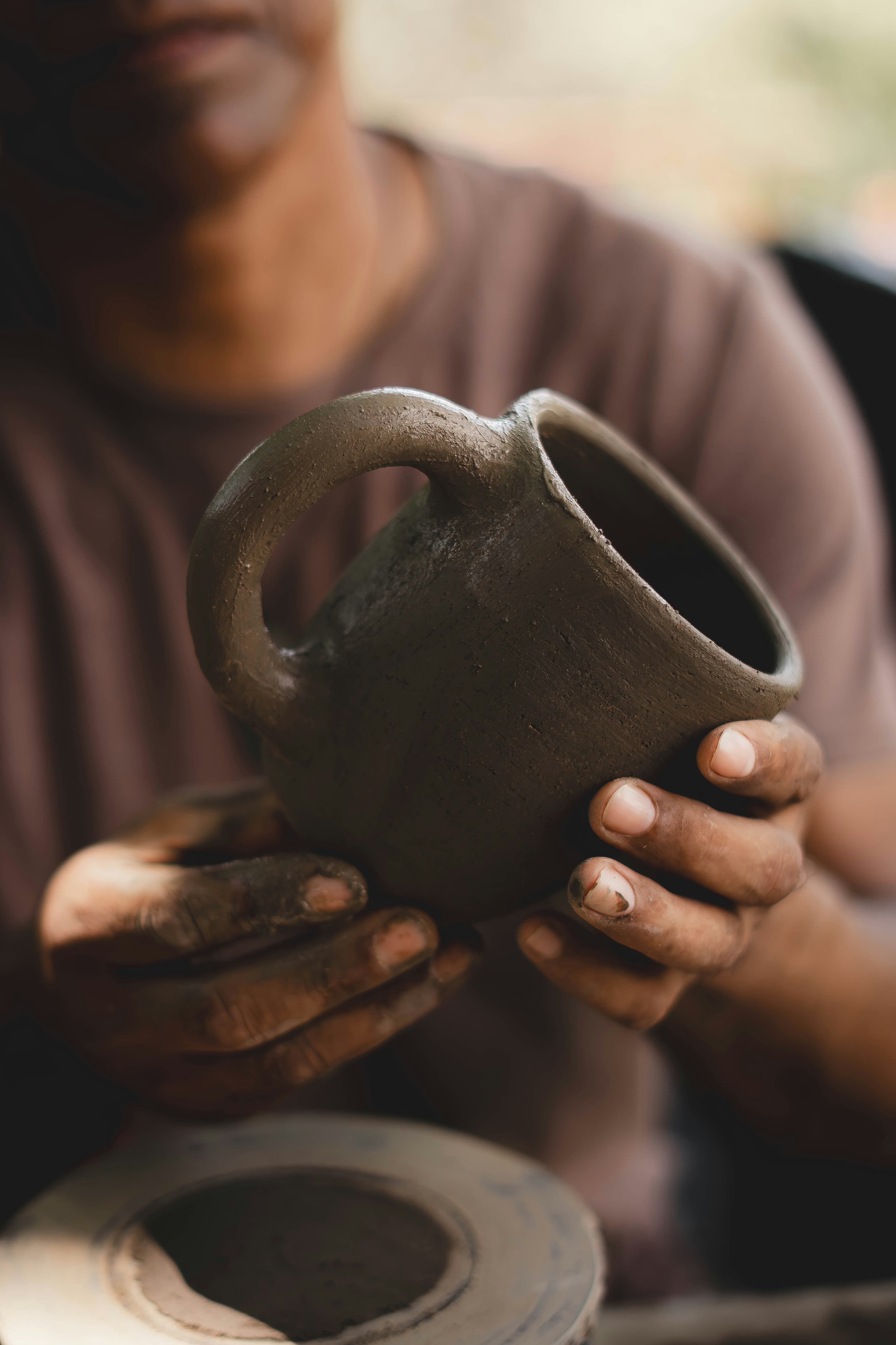 Tasse en argile
